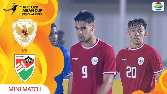 Indonesia vs Maldives - Mini Match | AFC U20 Asian Cup 2025 Qualifiers