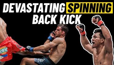 Kevin Belingon’s DEVASTATING Spinning Back Kick