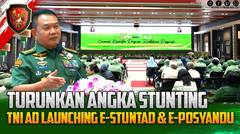 Turunkan Angka Stunting TNI AD Launching e-Stuntad dan e-Posyandu | Kartika Channel⁣