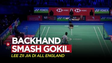 Backhand Smash Gokil Lee Zii Jia di All England, Lebih Cepat dari Taufik Hidayat