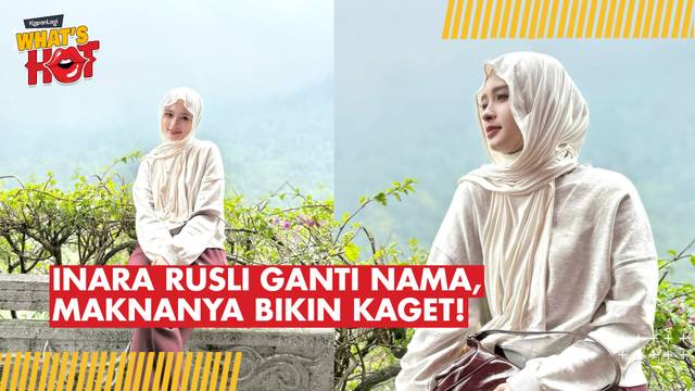 Inara Rusli Resmi Jadi "Inarasati", Simbol Bangkit dari Masa Sulit?