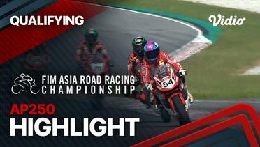 Highlights | Asia Road Racing Championship 2023 : Qualifying AP250 Round 2 | ARRC