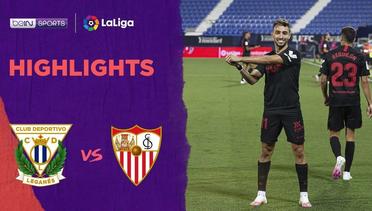 Match Highlight | Leganes 0 vs 3 Sevilla | LaLiga Santander 2020
