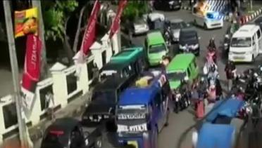 VIDEO: Pasar Tumpah di Tasikmalaya Picu Kemacetan Jalur Selatan