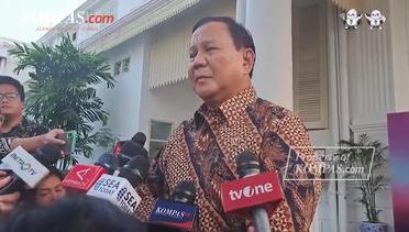 Prabowo Dapat Petunjuk Langsung dari Presiden Terkait Tugasnya