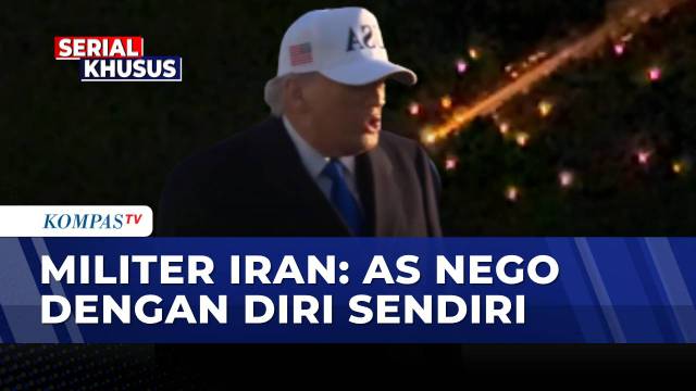 Militer Iran Respons Rencana Kesepakatan Trump, Sebut AS 'Bernegosiasi dengan Diri Sendiri'