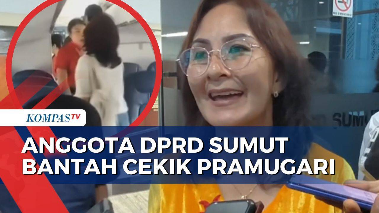 Viral Diduga Cekik Pramugari, Anggota DPRD Sumut Beri Klarifikasi