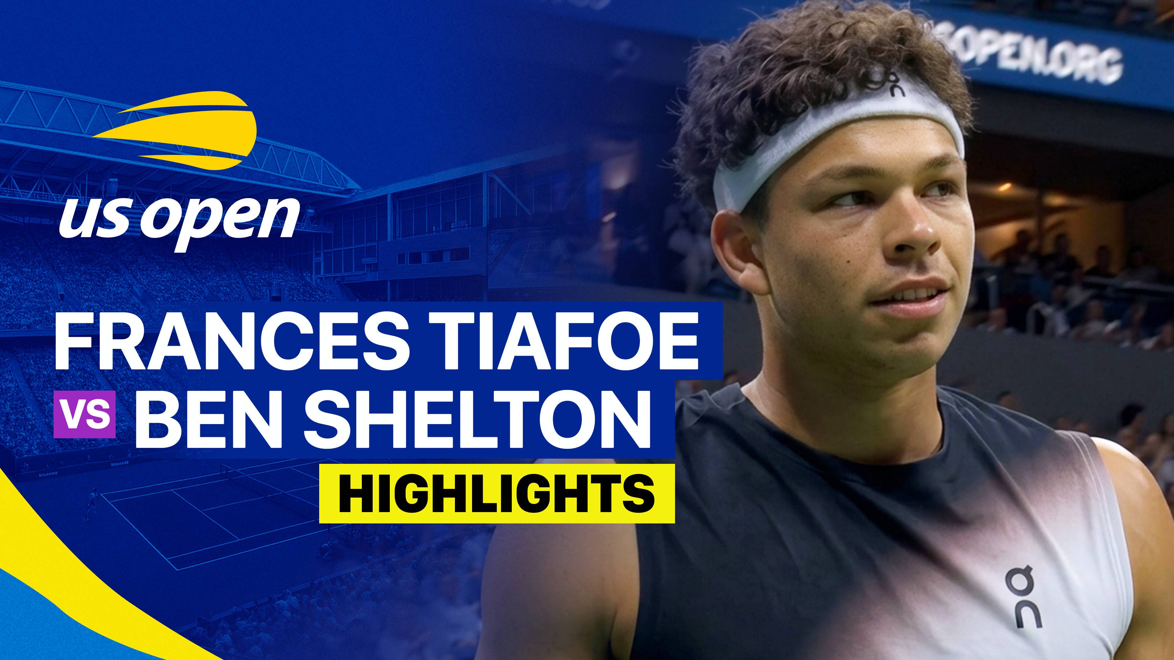 Frances Tiafoe vs Ben Shelton - Men's Singles Semifinals | US Open Tennis Championships 2026