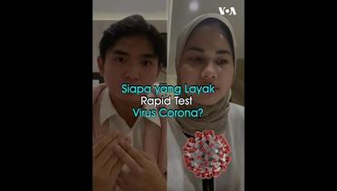Siapa yang Layak Rapid Test Virus Corona di Indonesia?
