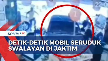 Sebuah Mobil Seruduk Swalayan di Kawasan Duren Sawit, Pengemudi Ternyata Bocah SMP
