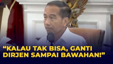 Jokowi Minta Dirjen Imigrasi Diganti Kalau Kerja Masih Pakai Gaya Lama: Saya Malu!