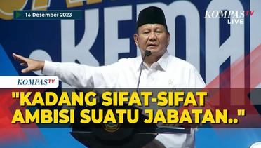 [FULL] Pidato Menhan Prabowo di Sarasehan Kemandirian Pesantren Kemenag