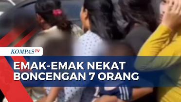Viral Aksi Emak-Emak di Palembang Bonceng 7 Orang, Kena Tilang Polisi