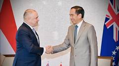 Pertemuan Bilateral Presiden Jokowi dengan PM Kepulauan Cook Mark Brown, Hiroshima, 20 Mei 2023