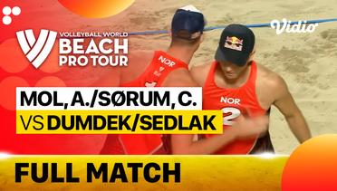 Full Match | Mol, A./Sorum, C. (NOR) vs Dumdek/Sedlak (CZE) | Beach Pro Tour Elite 16 Doha, Qatar 2023