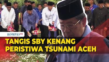Momen SBY Menangis Kala Kenang Peristiwa Tsunami Aceh 2004 Silam