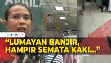 Cerita Pedagang saat Gedung Metro Tanah Abang Tergenang Air Semata Kaki