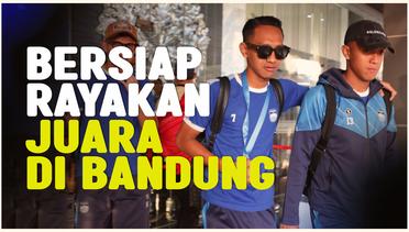 Gembira Bercampur Lelah, Pemain Persib Bandung Tinggalkan Surabaya untuk Rayakan Juara
