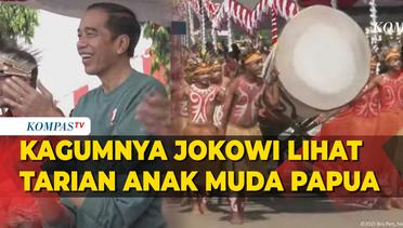 Kagumnya Jokowi Lihat Tarian hingga Pameran Busana Anak Muda Papua!
