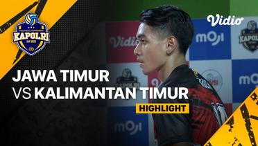Highlights | Putra: Jawa Timur vs Kalimantan Timur | Piala Kapolri 2023