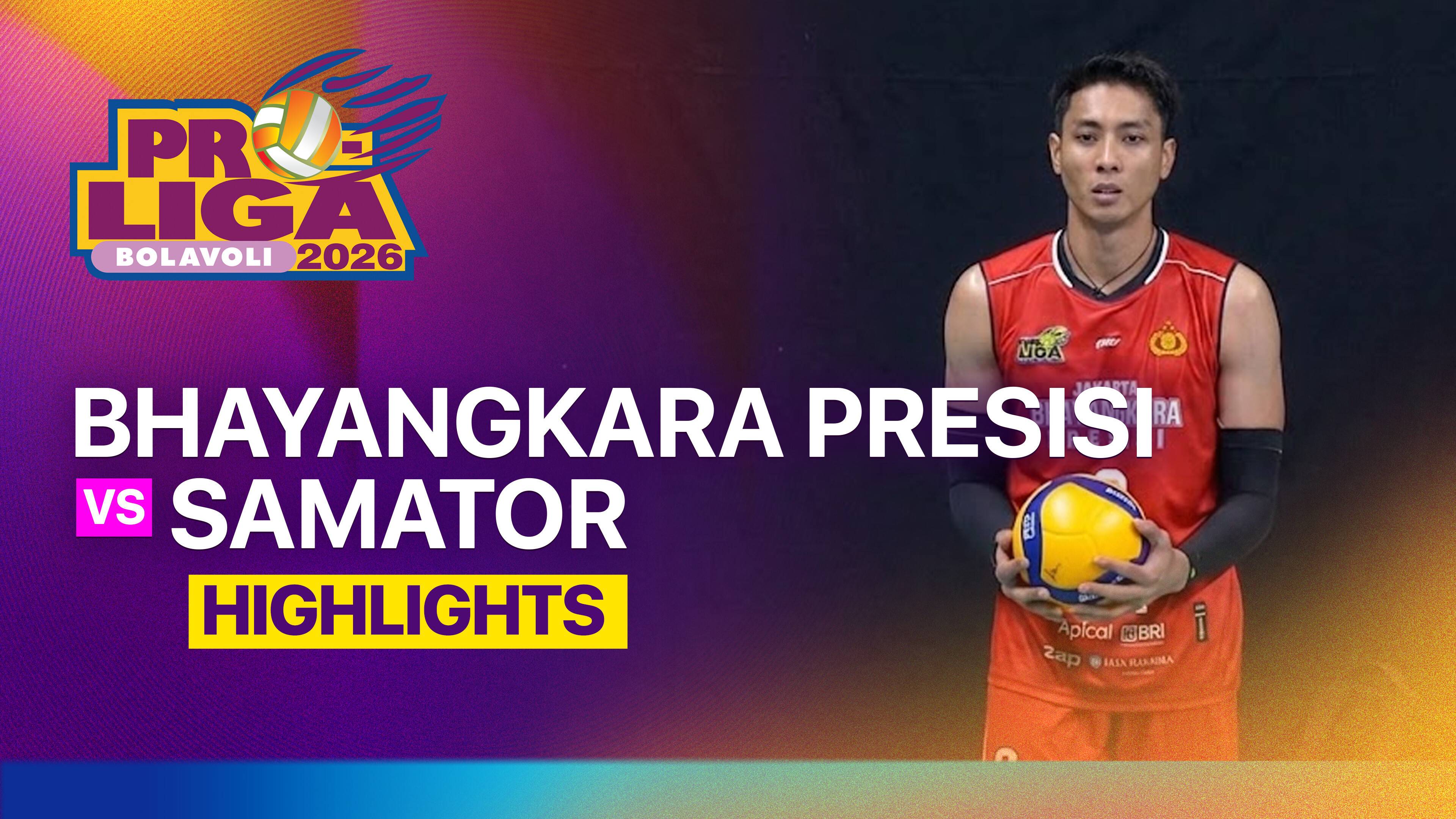 Jakarta Bhayangkara Presisi vs Surabaya Samator