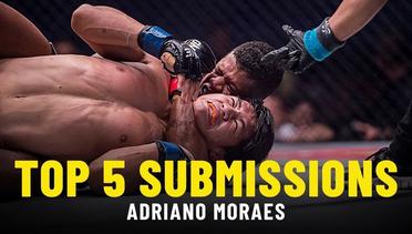 Adriano Moraes’ Top 5 Submissions - ONE Highlights