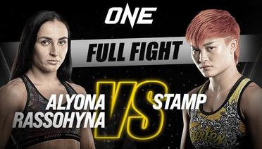 Alyona Rassohyna vs. Stamp II | ONE Championship Full Fight
