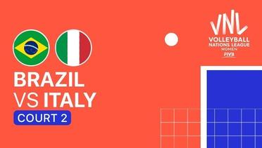 Full Match | VNL WOMEN'S - Brazil vs Italy | Volleyball Nations League 2021