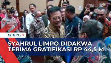 Jalani Sidang Perdana, Syahrul Yasin Limpo Didakwa Terima Gratifikasi Total Rp44,5 M!