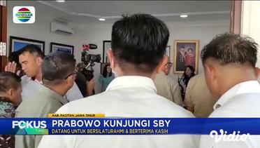 Capres Prabowo Mengunjungi SBY di Pacitan