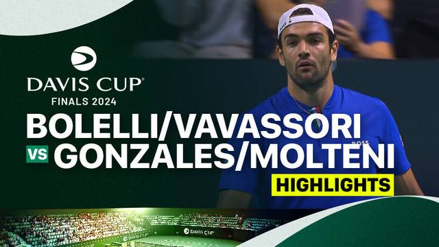 Bolelli/Vavassori (ITA) vs Gonzales/Molteni (ARG) - Highlights | Davis Cup 2024