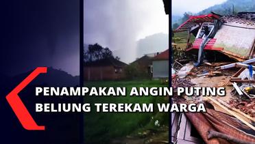 Ratusan Rumah Di Cianjur Diterjang Angin Puting Beliung
