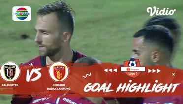 Bali United FC (3) vs (0) Perseru Badak Lampung FC - Goal Highlight | Shopee Liga 1