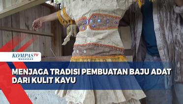 Menjaga Tradisi Pembuatan Baju Adat Dari Kulit Kayu