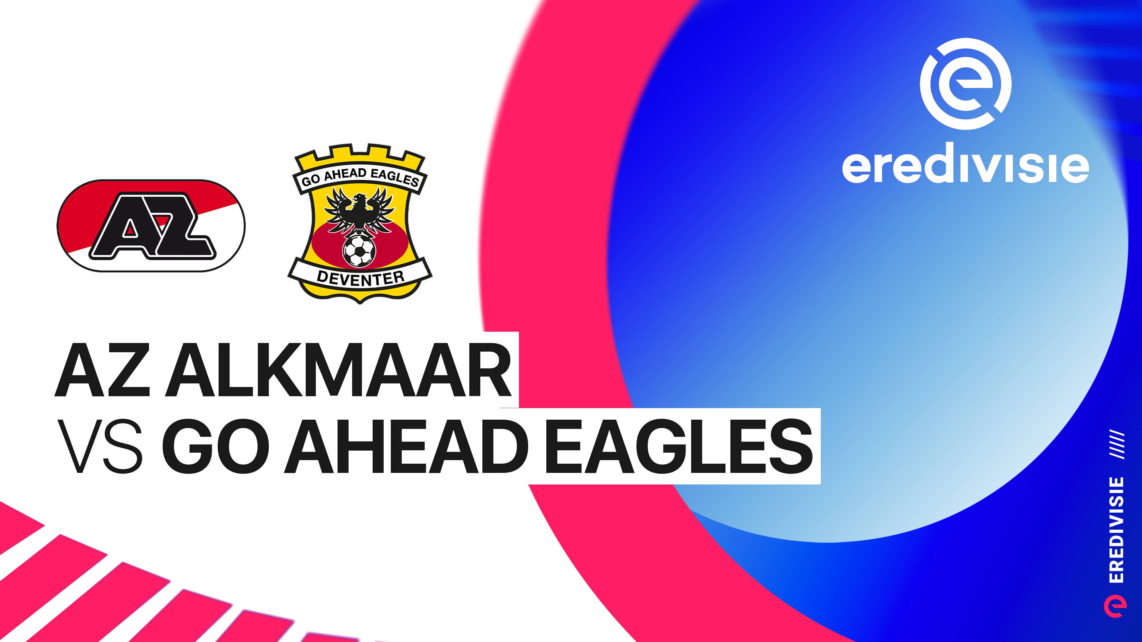 AZ Alkmaar vs Go Ahead Eagles