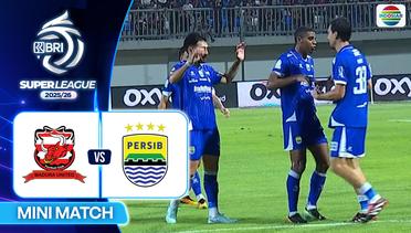 Madura United FC VS Persib Bandung - Mini Match | BRI Super League 2025/26