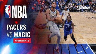 Indiana Pacers vs Orlando Magic - Highlights | NBA Regular Season 2023/24