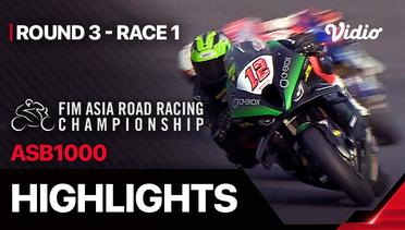 Asia Road Racing Championship 2024: ASB1000 Round 3 - Race 1 - Highlights | ARRC