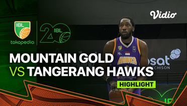 Highlights | Mountain Gold Timika vs Tangerang Hawks Basketball | IBL Tokopedia 2023