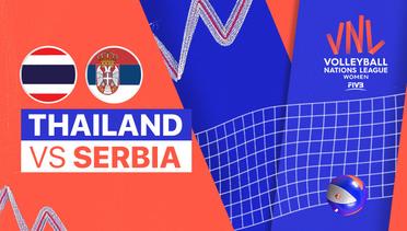 Full Match | Thailand vs Serbia | Women's Volleyball Nations League 2022