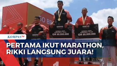 Selesaikan Marathon dalam Waktu 2 Jam 32 Menit, Rikki Simbolon Jadi Juara Borobudur Marathon 2023!