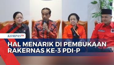 Rakernas Ke-3 PDI-P,  Presiden Jokowi Hadir Sebagai Kader Partai Hingga Hasto Sebut  Ada Kejutan