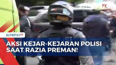 Aksi Premanisme Kian Marak, Polisi Razia Preman di Pasar Tanah Abang!