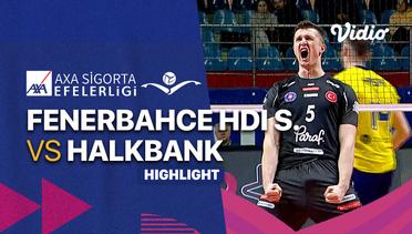 Highlights | Fenerbahce HDI Sigorta vs Halkbank | Men's Turkish League 2022/23