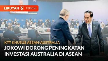 Jokowi Dorong Penguatan Kemitraan ASEAN-Australia di Usia Emas 50 Tahun | Liputan 6