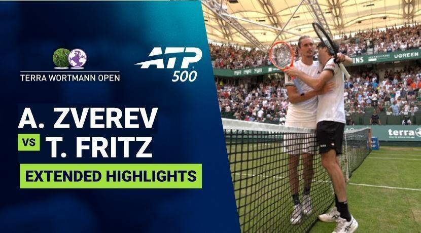 Alexander Zverev vs Taylor Fritz - Semifinal | ATP 500: Terra Wortmann Open 2026