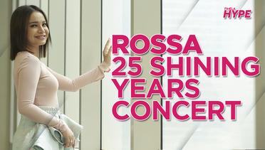 Rossa Siap Menggelar Konser Tunggal, Rayakan 25 Tahun Berkarya