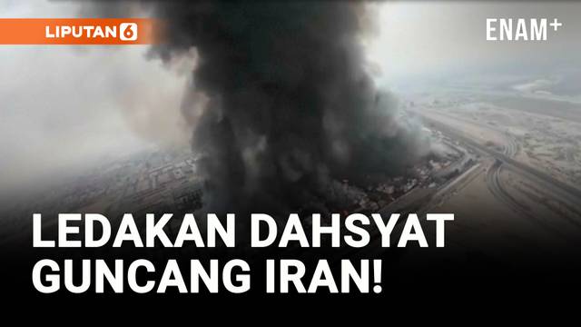 Ledakan Dahsyat di Pelabuhan Iran, Korban Tewas Capai 40 Orang