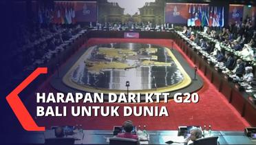Harapan dari KTT G20 Bali untuk Dunia, Presiden Jokowi: Hentikan Perang!