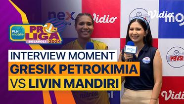Wawancara Pasca Pertandingan| Putri: Gresik Petrokimia Pupuk Indonesia vs Jakarta Livin Mandiri | PLN Mobile Proliga 2024